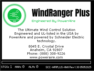 WindRanger start screen