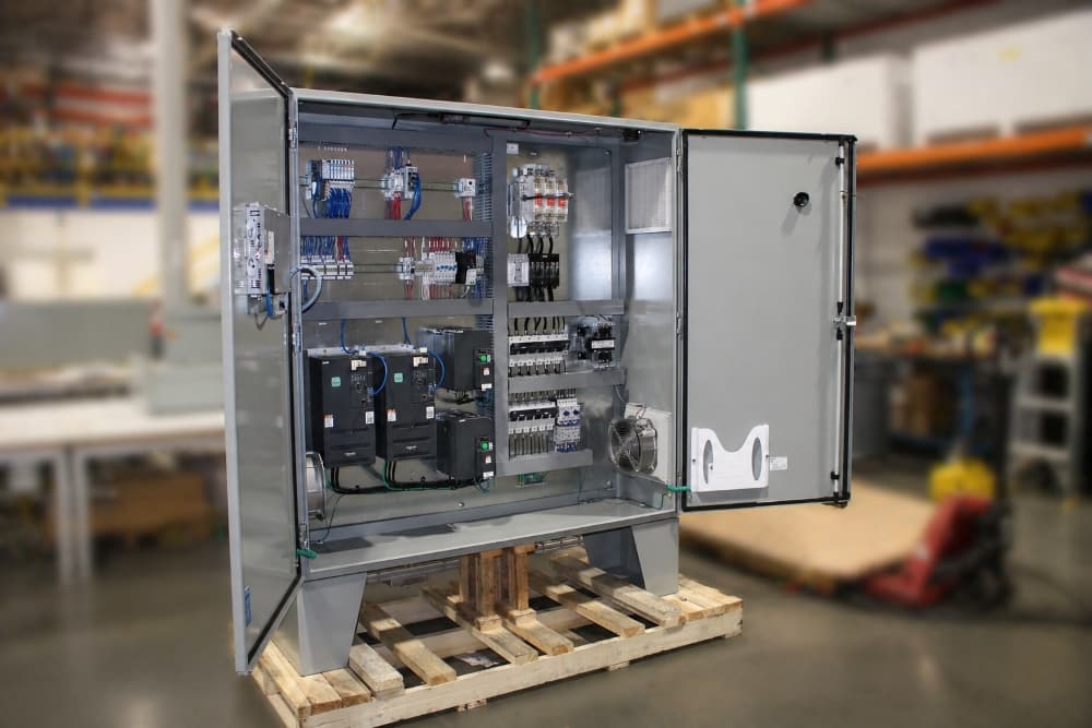 Electric Vehicle Paint Booth control system